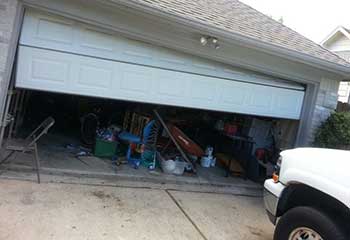 Garage Door Off Track Near Spring Branch, TX